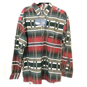 Guess Large Men’s Plaid Shirt NWT